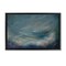 Stupell Industries Dark Storm Clouds Abstract Floater Framed Canvas Wall Art Design by Lydia Orange